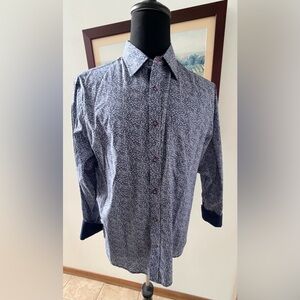 SQWEAR | men’s long sleeve dress shirt. Size: LG